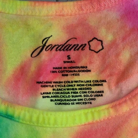 Be Kind Tie Dye tank unisex Small - Picture 3 of 4